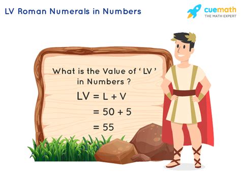 lv roman|how to write lv numerals.